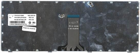 Клавиатура для ноутбука Lenovo IdeaPad (Z470, G470Ah, G470GH, Z370) Black, (BlueFrame), RU - фото 3