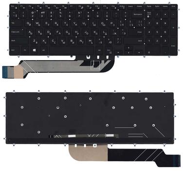 Клавиатура для ноутбука Dell Inspiron 15-5565 Black, (No Frame), RU Клавиатура для ноутбука Dell Inspiron 15-5565 Black, (No Frame), RU