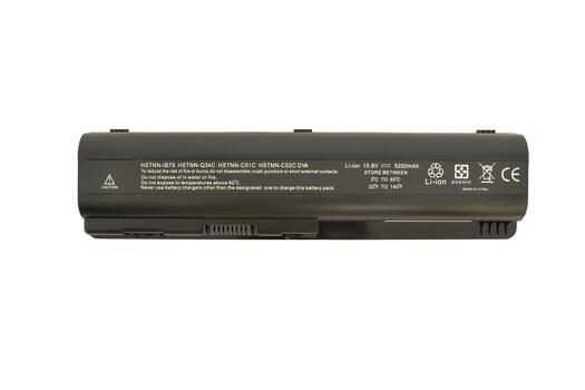 Аккумуляторная батарея для ноутбука HP Compaq HSTNN-IB79 Pavilion DV6 10.8V Black 5200mAh OEM - фото 6