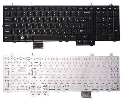 Клавиатура для ноутбука Dell Studio (1735, 1736, 1737) Black, RU, Matt Клавиатура для ноутбука Dell Studio (1735, 1736, 1737) Black, RU, Matt