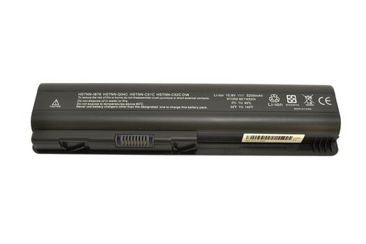 Аккумуляторная батарея для ноутбука HP Compaq HSTNN-IB79 Pavilion DV6 10.8V Black 5200mAh OEM - фото 9