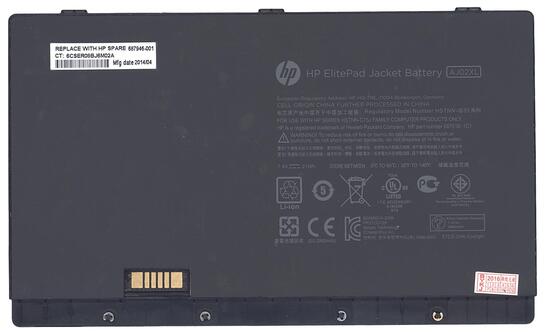 Аккумуляторная батарея для планшета HP AJ02XL Elitepad 900 7.4V Black 2860mAh Orig Аккумуляторная батарея для планшета HP AJ02XL Elitepad 900 7.4V Black 2860mAh Orig