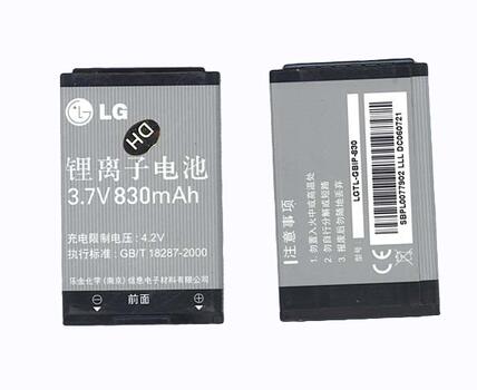 Аккумуляторная батарея для смартфона LG LGTL-GBIP-830 KG245 3.7V Black 830mAh 3 Wh
