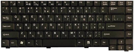 Клавиатура для ноутбука Fujitsu Amilo (LI1818, LI1820) Black, RU - фото 2