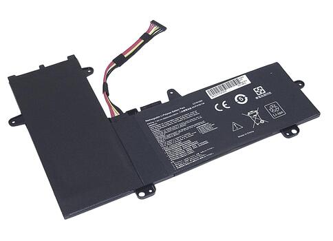 Аккумуляторная батарея для ноутбука Asus C21N1504 E205SA 7.6V Black 5000mAh OEM - фото 6