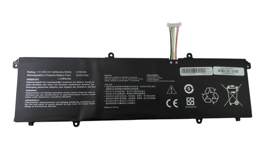 Аккумуляторная батарея для ноутбука Asus С31N1905 VivoBook S14 S433 11.55V Black 3400mAh OEM