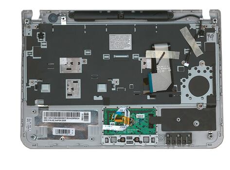 Клавиатура для ноутбука Samsung (NF310) Black, (Silver TopCase), RU Клавиатура для ноутбука Samsung (NF310) Black, (Silver TopCase), RU - фото 2