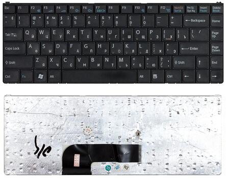 Клавиатура для ноутбука Sony Vaio (VGN-N, N250) Black, RU Клавиатура для ноутбука Sony Vaio (VGN-N, N250) Black, RU