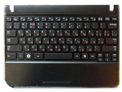 Клавиатура для ноутбука Samsung (N210) Black, (Black TopCase), RU Клавиатура для ноутбука Samsung (N210) Black, (Black TopCase), RU