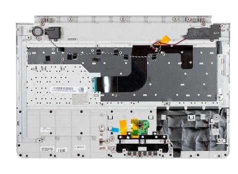 Клавиатура для ноутбука Samsung (RC520) Black, (Silver TopCase), RU Клавиатура для ноутбука Samsung (RC520) Black, (Silver TopCase), RU - фото 2