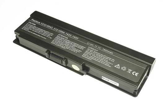 Усиленная аккумуляторная батарея для ноутбука Dell WW116 Inspiron 1420 11.1V Black 6600mAh OEM Усиленная аккумуляторная батарея для ноутбука Dell WW116 Inspiron 1420 11.1V Black 6600mAh OEM