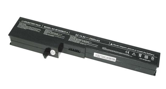 Аккумуляторная батарея для ноутбука Clevo M720SBAT-4 M72 14.8V Black 2400mAh OEM Аккумуляторная батарея для ноутбука Clevo M720SBAT-4 M72 14.8V Black 2400mAh OEM