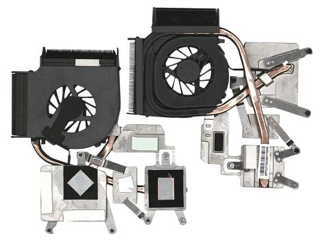 Система охлаждения для ноутбука HP 5V 0,4А 3-pin Forcecon, Pavilion DV6, DV6-1000 (AMD)