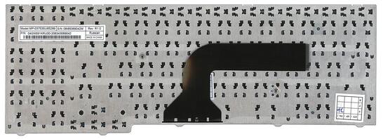 Клавиатура для ноутбука Asus (M50, M70, X70, X71, G50) Silver, RU - фото 3