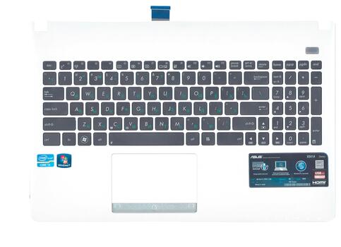 Клавиатура для ноутбука Asus X501A Black, (White TopCase), RU Клавиатура для ноутбука Asus X501A Black, (White TopCase), RU - фото 3
