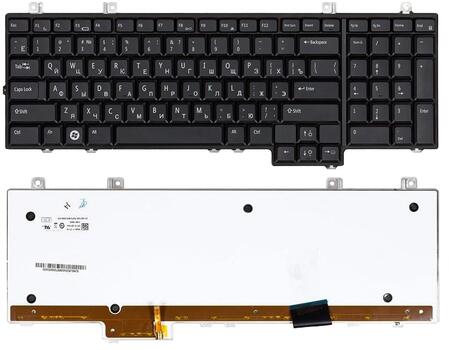 Клавиатура для ноутбука Dell Studio (1735, 1736, 1737) с подсветкой (Light) Black, RU Клавиатура для ноутбука Dell Studio (1735, 1736, 1737) с подсветкой (Light) Black, RU
