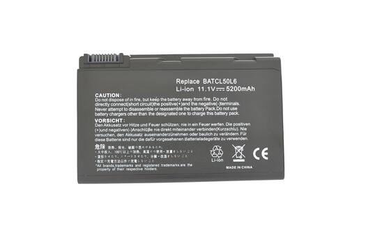 Аккумуляторная батарея для ноутбука  Acer BATBL50L6 Aspire 3100 11.1V Black 5200mAh OEM Аккумуляторная батарея для ноутбука  Acer BATBL50L6 Aspire 3100 11.1V Black 5200mAh OEM