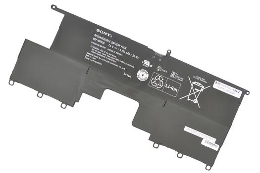 Аккумуляторная батарея для ноутбука Sony VAIO VGP-BPS38 SVP13 7.5V Black 4740mAh Orig - фото 5