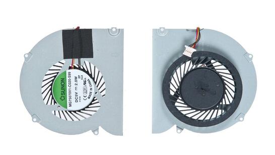 Вентилятор для ноутбука Acer Aspire 5830, 5830T, 5830G, 5830TG, P5WS0 VER-3, 5V 0.25A 4-pin SUNON VER-3