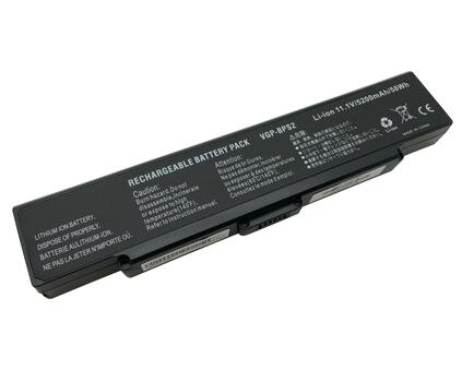 Аккумуляторная батарея для ноутбука Sony VAIO VGP-BPS2C VGN-FE 11.1V Black 5200mAh OEM