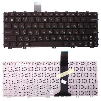 Клавиатура для ноутбука Asus EEE PC 1011, 1015, 1016, 1018, 1025, X101 Brown, (No Frame) RU