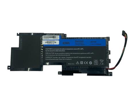 Аккумуляторная батарея для ноутбука Dell W0Y6W XPS 15-L521x，XPS L521x 11.1V Black 5700mAh OEM