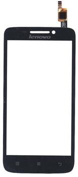 Тачскрин (Сенсорное стекло) для смартфона Lenovo S650 черный - фото 2