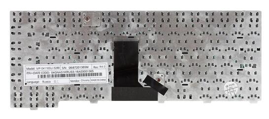 Клавиатура для ноутбука Asus EEE PC (A6R A6 A6M A6Rp A6T A6TC) Black, RU (вертикальный энтер) - фото 3