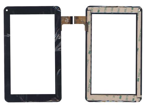 Тачскрин (Сенсорное стекло) для планшета Y7Y007(86V), Digma Optima 7.1, Digma Optima 7.6, Assistant AP-711, Explay N1, Mistery MID721, QUMO Altair 71, Moveo FV V2 черный