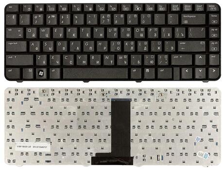 Клавиатура для ноутбука HP Compaq Presario CQ50 Black, RU Клавиатура для ноутбука HP Compaq Presario CQ50 Black, RU