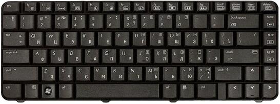 Клавиатура для ноутбука HP Compaq Presario CQ50 Black, RU Клавиатура для ноутбука HP Compaq Presario CQ50 Black, RU - фото 2