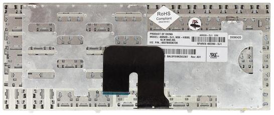 Клавиатура для ноутбука HP Mini (2133, 2140) Silver, RU/EN - фото 3