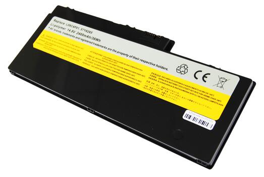 Аккумуляторная батарея для ноутбука Lenovo-IBM L09C4P01 IdeaPad U350 14.8V Black 2400mAh OEM - фото 3