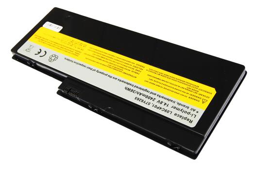 Аккумуляторная батарея для ноутбука Lenovo-IBM L09C4P01 IdeaPad U350 14.8V Black 2400mAh OEM - фото 5