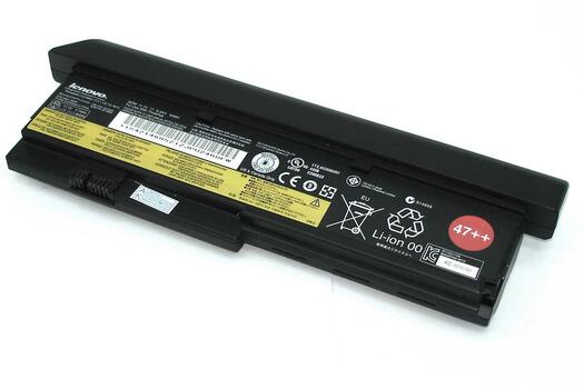Усиленная аккумуляторная батарея для ноутбука Lenovo-IBM 42T4534 ThinkPad X200 10.8V Black 7800mAh Orig Усиленная аккумуляторная батарея для ноутбука Lenovo-IBM 42T4534 ThinkPad X200 10.8V Black 7800mAh Orig