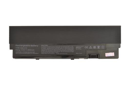 Аккумуляторная батарея для ноутбука Acer SQU-410 Ferrari 4000 14.8V Black 4800mAh OEM