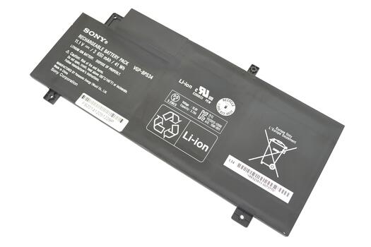 Аккумуляторная батарея для ноутбука Sony VAIO VGP-BPS34 SVF15A 11.1V Black 3650mAh Orig - фото 3