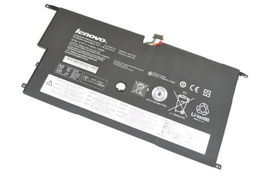 Аккумуляторная батарея для ноутбука Lenovo-IBM 45N1702 ThinkPad X1 Carbon 20A7 14.8V Black 2940mAh Orig - фото 3