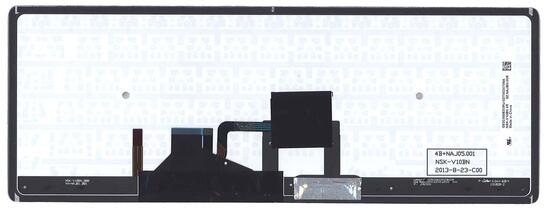 Клавіатура Toshiba Portege (Z30, Z30-A, Z30T, Z30T-A) з підсвіткою (Light), Black, (Gray Frame), RU - фото 3