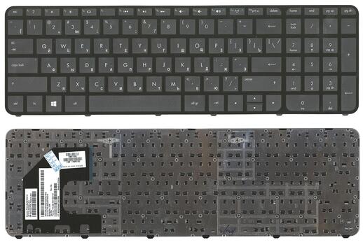 Клавиатура для ноутбука HP Pavilion (SleekBook 15-B) Black, (Black Frame) RU - фото 6