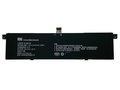 Аккумуляторная батарея для ноутбука Xiaomi R13B01W Mi Air 13.3 7.6V Black 5107mAh OEM