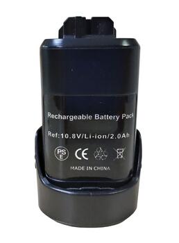 Аккумулятор для шуруповерта Bosch D-70745 CLPK30-120 2.0Ah 10.8V черный Li-Ion - фото 2