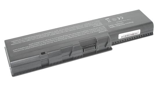 Усиленная аккумуляторная батарея для ноутбука Toshiba PA3383U-1BRS Satellite A70 14.8V Black 6600mAh OEM