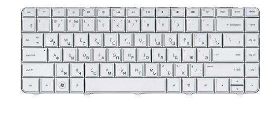 Клавиатура для ноутбука HP Pavilion (G4-1000, 250 G1, 430, 630, 635, 640, 645, 650, 655, Compaq Presario CQ43, CQ57, CQ58) Silver, RU - фото 2