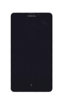 Матрица с тачскрином (модуль) для Nokia X RM-980 (с рамкой) черный - фото 2