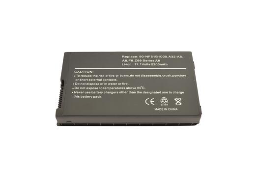Аккумуляторная батарея для ноутбука Asus 70-NF51B1000 A8 11.1V Black 5200mAh OEM - фото 4