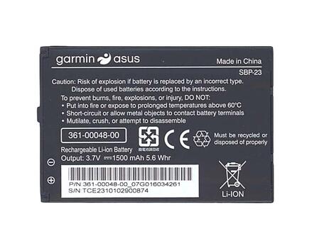 Аккумуляторная батарея для планшета Garmin-Asus SBP-23 Nuvifone A10 3.7V Black 1500mAh Orig Аккумуляторная батарея для планшета Garmin-Asus SBP-23 Nuvifone A10 3.7V Black 1500mAh Orig