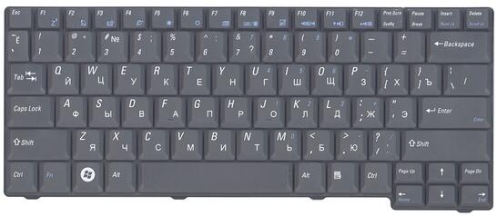 Клавиатура для ноутбука Fujitsu Amilo Pro (V2000, v2040, A1650G, M7400, Acer TM200, 210, 220, 260, 520, 730, 740) Black, RU Клавиатура для ноутбука Fujitsu Amilo Pro (V2000, v2040, A1650G, M7400, Acer TM200, 210, 220, 260, 520, 730, 740) Black, RU - фото 2