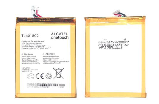 Аккумуляторная батарея для смартфона Alcatel TLP018C2 One Touch Idol Ultra 6033 3.7V White 1800mAh 6.66Wh Аккумуляторная батарея для смартфона Alcatel TLP018C2 One Touch Idol Ultra 6033 3.7V White 1800mAh 6.66Wh