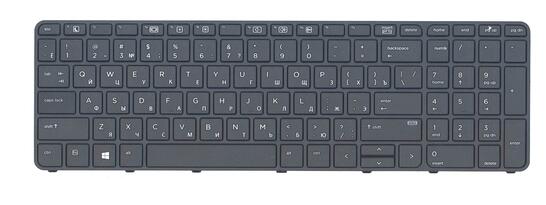 Клавиатура для ноутбука HP ProBook (450 G3) Black, (Black Frame), RU Клавиатура для ноутбука HP ProBook (450 G3) Black, (Black Frame), RU - фото 2